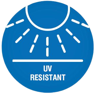 uv resistant logo